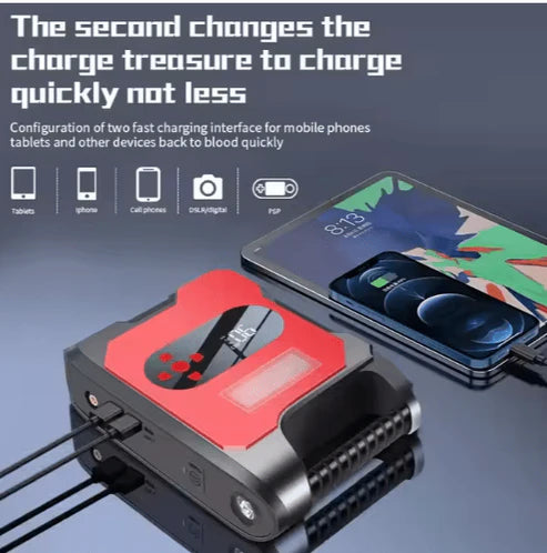 Car Air Pump Power Bank ©